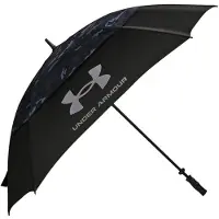 Under Armour Ua Double Canopy Golf Umbrella - Black - ONE SIZE