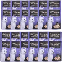 Miamor 24x100g Fine Filets in Jelly tonnikala & mustekala Kissanruoka