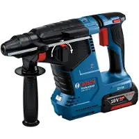 Bosch Akkukäyttöinen poravasara GBH 18V-24 C Professional; 18 V; 2,4 J; SDS-plus (ilman akkua ja laturia) + L-BOXX 136