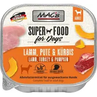 Macs MAC's koira | Aikuinen | 150 g annos - lammas, kalkkuna ja kurpitsa 150 g