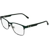 Lacoste L2319 54/18/145 Matte vihreät metalliset silmälasit MIEHILLE L2319