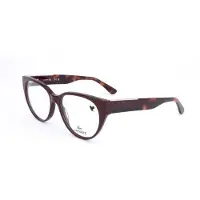 Lacoste L2906 55/16/145 Tummanpunaiset Näkölasit Akryyli NAISILLE L2906