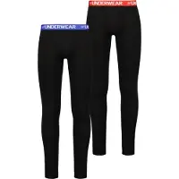 Social Underwear 2-pack miesten pitkät bambualushousut