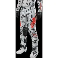 Alpinestars Techstar Rantera Crossihousut Harmaa/Camo/Oranssi Miehet, size 30
