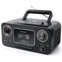 Muse Boombox - - Radio CD K7 M 182 RDC - CD-soitin, Radio, Kasettinauhuri - Integroitu mikrofoni