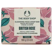 The Body Shop Saippua - - Brittiläinen Ruusu - 100G - Värinä Ruusu - Aikuisille