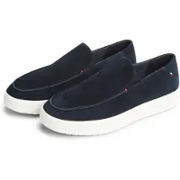 Tommy Hilfiger Modern Light Suede Loafer - Navy - 42