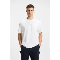 BOSS for man. 50519368 White casual t-shirt (XL), Cotton, Short sleeve