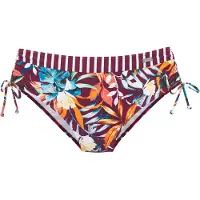 Venice beach Bikinihousut sinivihreä / oranssi / viininpunainen / valkoinen