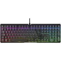 Cherry XTRFY MX 3.1, Langallinen, USB, Mekaaninen, QWERTZ, RGB LED, Musta (G80-3890LJADE-2)