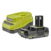 Ryobi Akku ja laturi 18 V 2,0 Ah