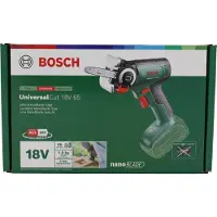 Bosch Monitoimisaha UniversalCut 18V-65, ilman akkuja ja laturia