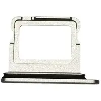 FoneFunShop SIM-lokerin pidike iPhone 16 / iPhone 16 Plus -valkoisella