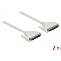 DeLOCK 86879, Beige, 2 m, D-Sub 37 Pin, D-Sub 37 Pin, Uros, Uros