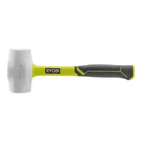Ryobi Valkoinen kuminuija lasikuituvarrella 450 g