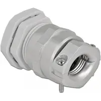 DeLOCK 60360, Harmaa, Metalli, Muovi, 1 kpl, Suora, PG21, 1 cm