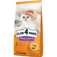 Club 4 paws Premium Urinary Health Täysrehu aikuisille kissoille, virtsateiden tukemiseen, 14 kg