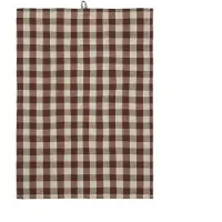 Ferm Living Hale keittiöpyyhe 50x70 cm Cinnamon-grey green