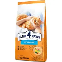 Club 4 paws Premium Täysrehu aikuisille kissoille lohen kanssa, 14 kg