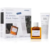 Korres Black Pepper lahjasetti miehille