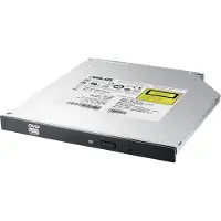 Asus SDRW-08U1MT, ultraohut sisäinen 5.25" 8x polttava DVD-asema, musta