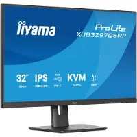 Iiyama Näyttö - - ProLite XUB3297QSNP-B1 - 32 tuumaa - QHD - IPS - USB-C