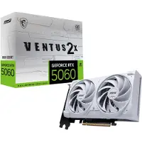 MSI GeForce RTX 5060 Ventus 2X White 8GB GDDR7 Graphics Card
