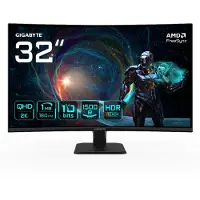 Gigabyte GS32QCA 31.5" QHD, VA -kaareva pelinäyttö
