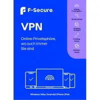 F-SECURE VPN - kaikki laitteet - 5 laitetta / 12 kk -yksityisyyden suoja ohjelmisto, ESD - sähköinen lisenssi