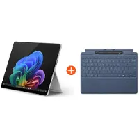 Microsoft Surface Pro 11, 33 cm (13"), 2880 x 1920 pikseliä, 512 GB, 16 GB, Windows 11 Home, Platina