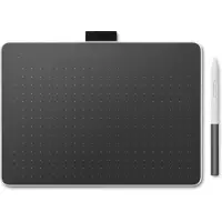 Wacom Graafinen tabletti - - One - Resoluutio 2.540 lpi - Aktiivinen alue 216 x 135 mm - Musta/Punainen