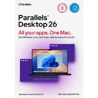 Parallels Desktop 26 | Sopii Macille | kertaluonteinen osto | 1 asennus