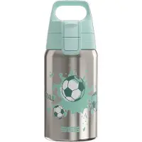 SIGG Shield ONE, Päivittäinen käyttö, 500 ml, Urheilukansi, Ruostumaton teräs, Hopea, Lapsi