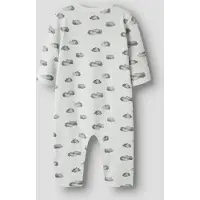 Name it Nbmgio Ls Nightsuit Lil - Grey - 80