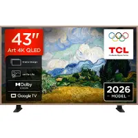 TCL 43" A400 Pro – 4K QLED Google TV