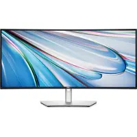 Dell UltraSharp U3425WE, 86,7 cm (34.1"), 3440 x 1440 pikseliä, Wide Quad HD, LCD, 8 ms, Musta, Hopea