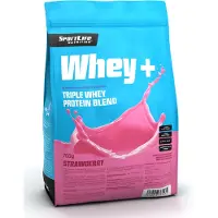 Sportlife Whey+ Mansikka 700 g heraproteiinijauhe