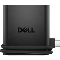 Dell DA225 Langallinen USB 3.2 Gen 1 (3.1 Gen 1) Type-C Musta (DA225-BK-EMEA)
