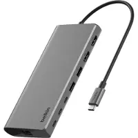 Belkin USB-C 8in1 Dual Display Hub (INC015BTSGY-CZ)