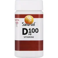 Sana-Sol Helposti nieltävä D-vitamiini 100 mikrog