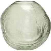 Hubsch Balloon Vase - Green - H22CM