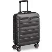 Delsey Air Armour 4-pyöräinen Käsimatkatavara 55 cm Musta