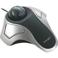 Kensington Trackball Orbit Optical Wired, Silver/Black