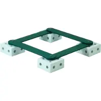Modu Balancebane - 17 Osaa - Ocean Minttu/Metsä Green - - OneSize - Motoriikkalelut