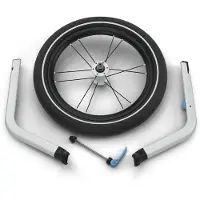 Thule Chariot All-Terrain Kit single muuntovarustepaketti, lastenkuljetuskärryistä juoksurattaiksi