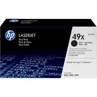 HP 49XD Värikasetti musta