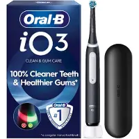 Oral-B iO3 musta sähköhammasharja + matkakotelo