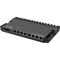 Mikrotik RB5009UG+S+IN langallinen reititin 2.5 Gigabit Ethernet Musta (RB5009UG+S+IN)