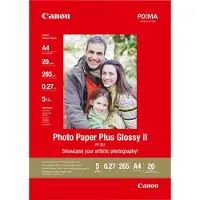 Canon PP-201 Glossy II Photo Paper Plus -valokuvapaperi, A4, 20 arkkia