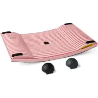 Gymba aktivointilauta ja hierontapallot, pink blush